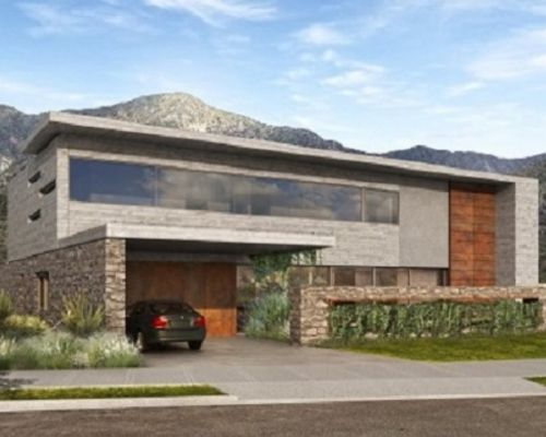 En construccin - Fachada acceso